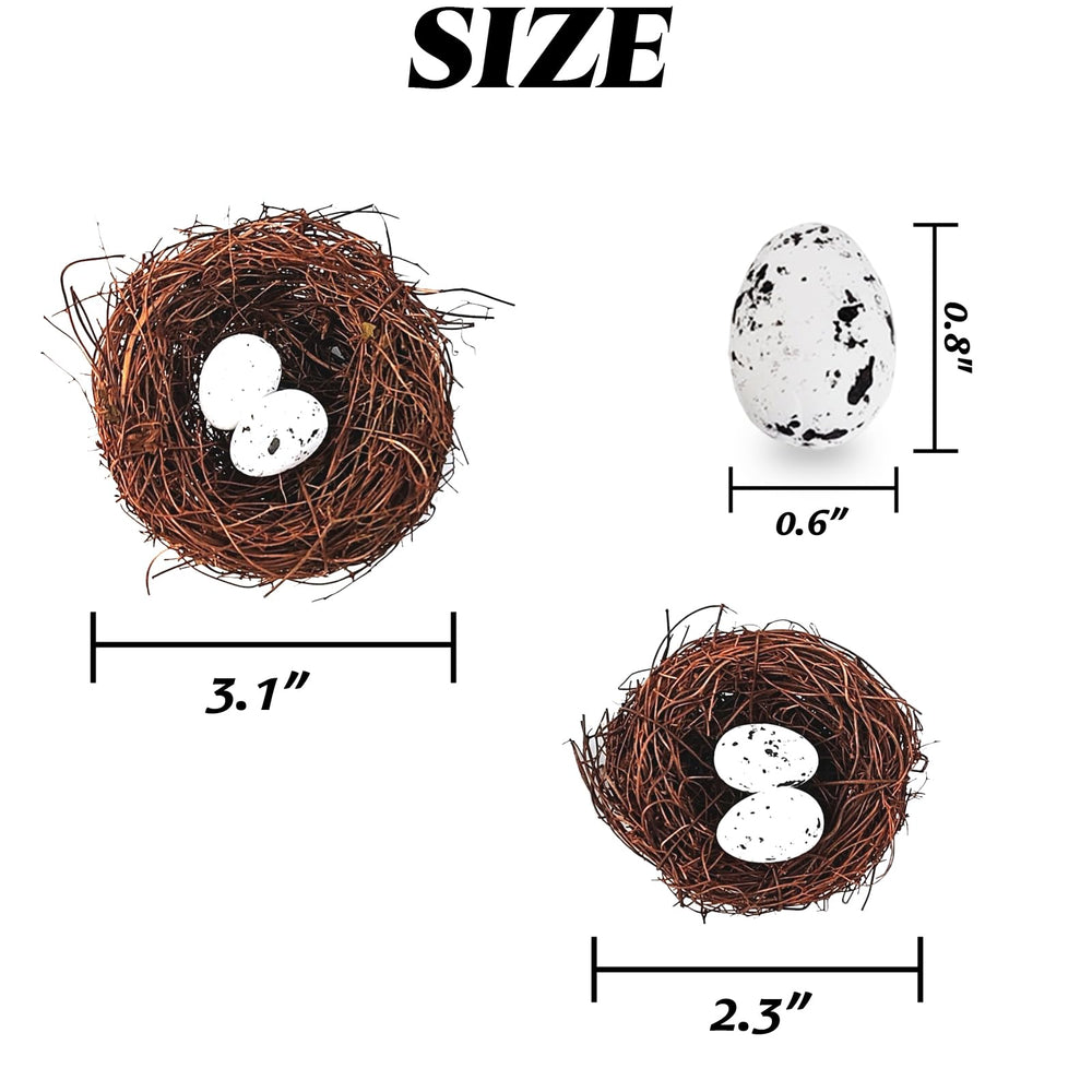 GXXMEI nest eggs foam detail showing lightweight realism for crafts.