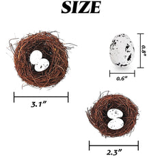 GXXMEI nest eggs foam detail showing lightweight realism for crafts.