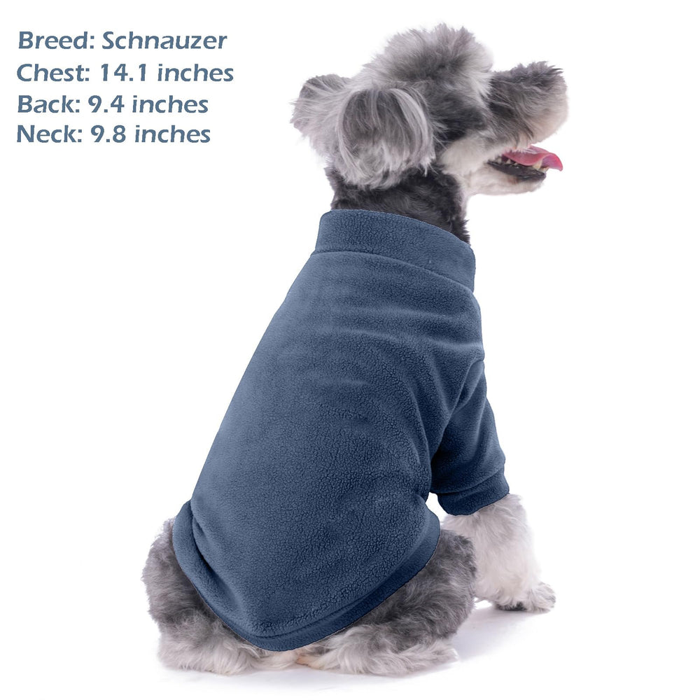 GYALAPERI dog sweater pack easy-on pullover design for quick dressing.
