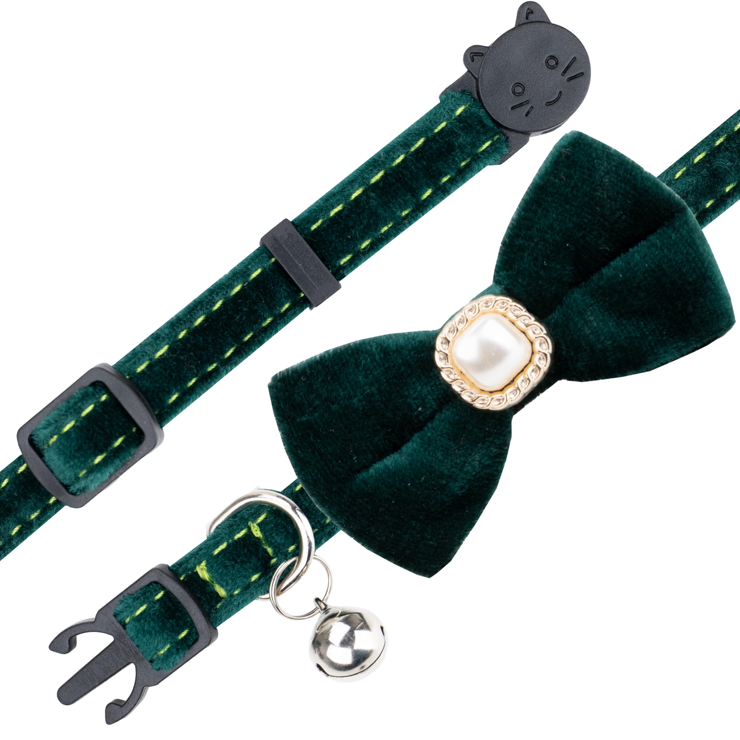 Gyapet Cat Collar quick-release buckle image demonstrates safety breakaway for confident pets.
