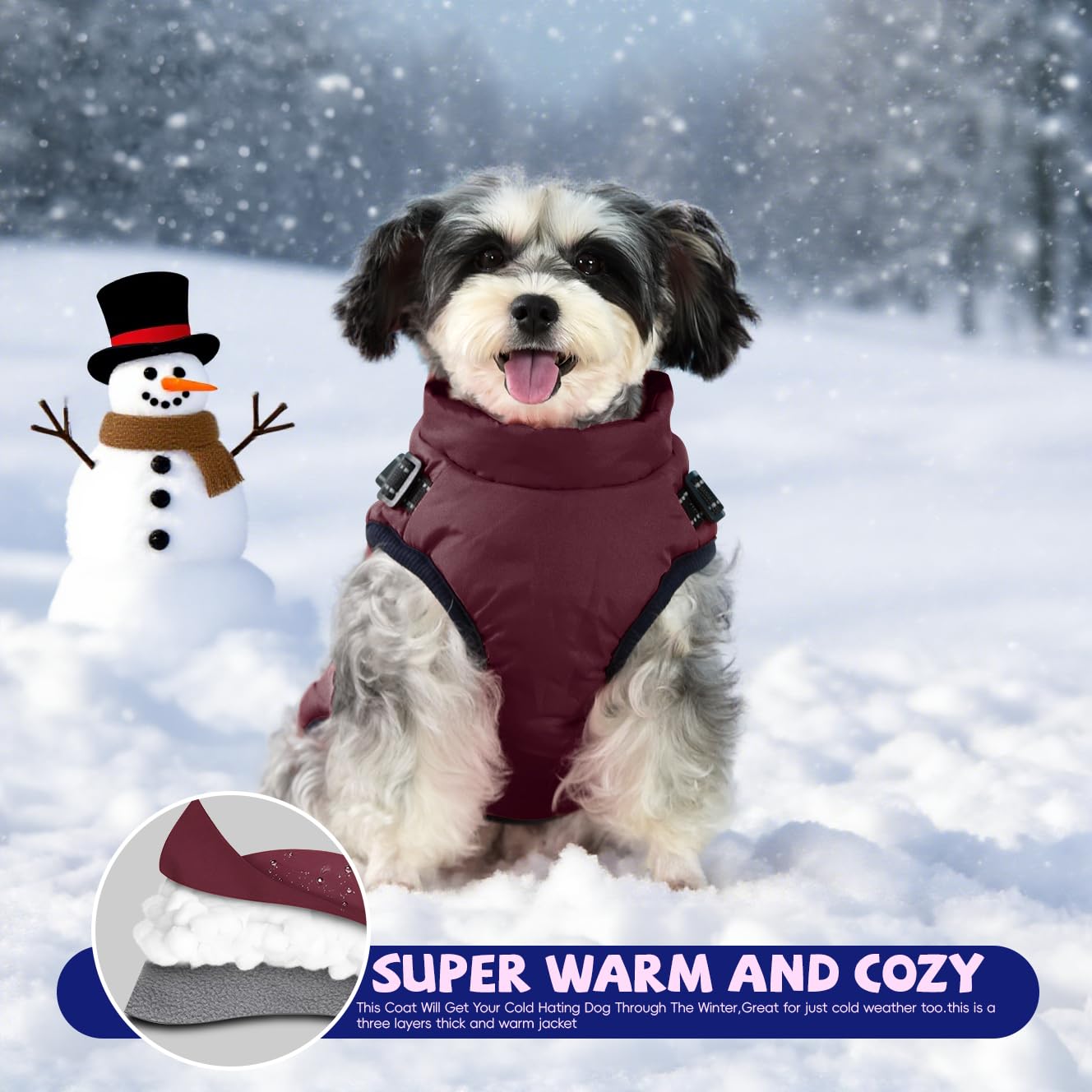 Gyuzh dog coat size guide helps you choose the right fit