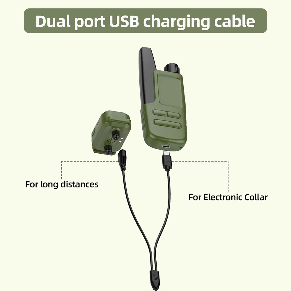 GZLT dog charger compatible with Jugbow, Delupe, Yawpet collars and remotes.