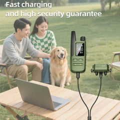 GZLT dog charger durable PVC+ABS construction for everyday use.