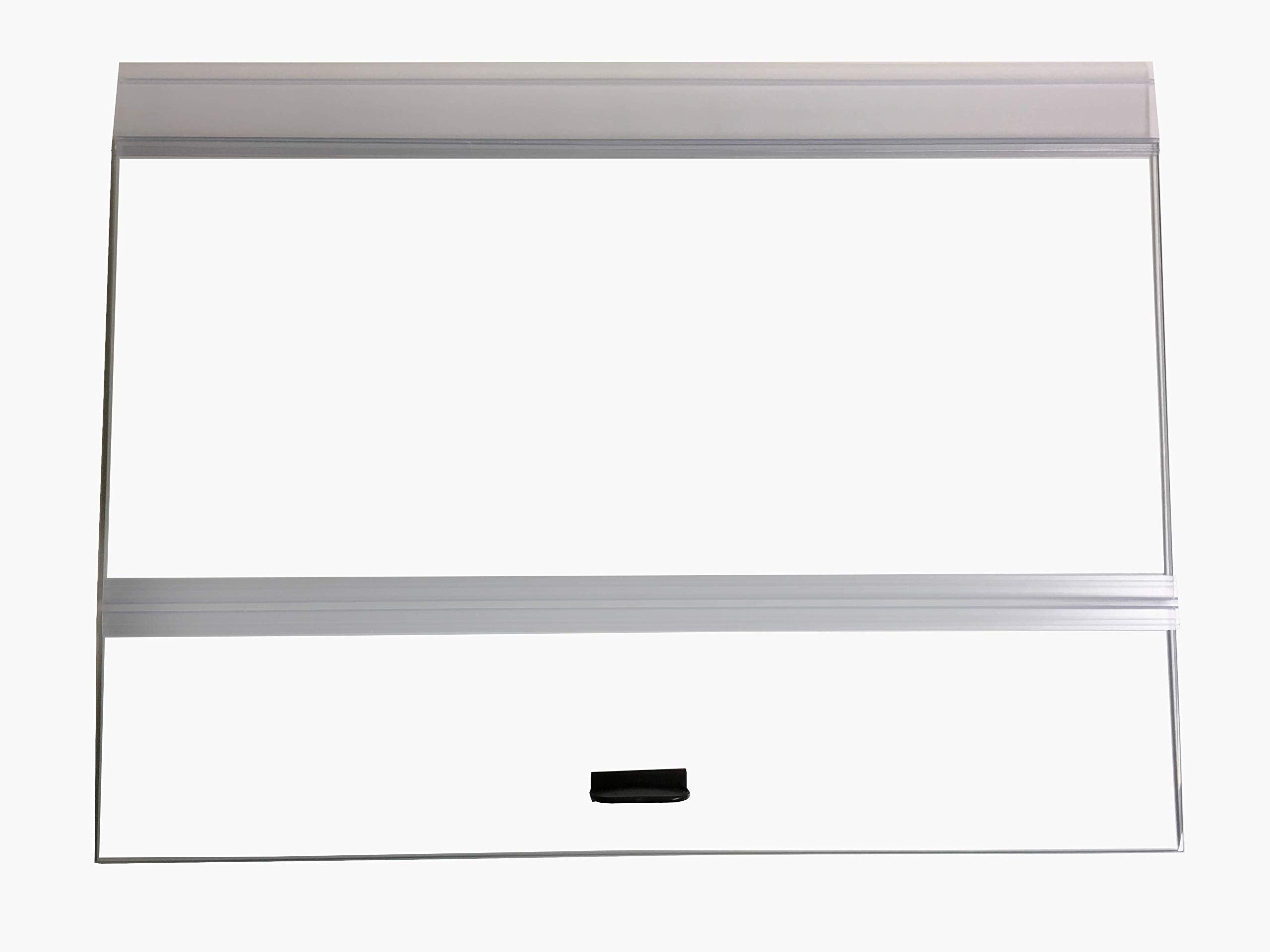 H2PRO Glass Canopy with easy lift handles enhances access and reduces evaporation.