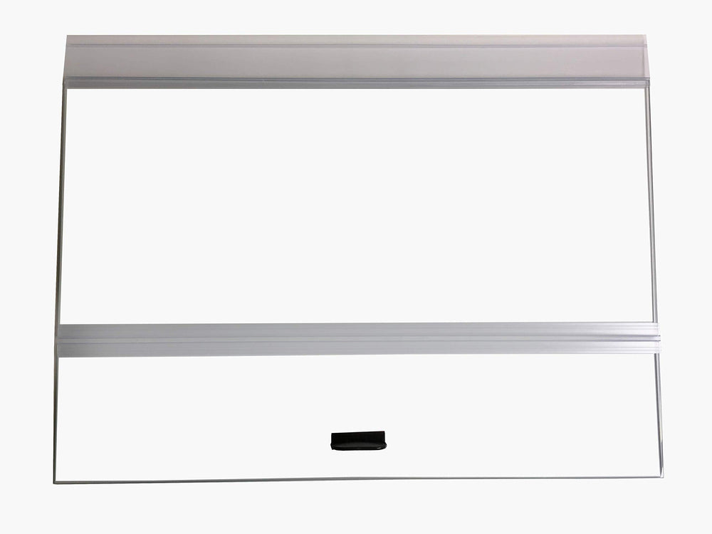 H2PRO Glass Canopy with easy lift handles enhances access and reduces evaporation.