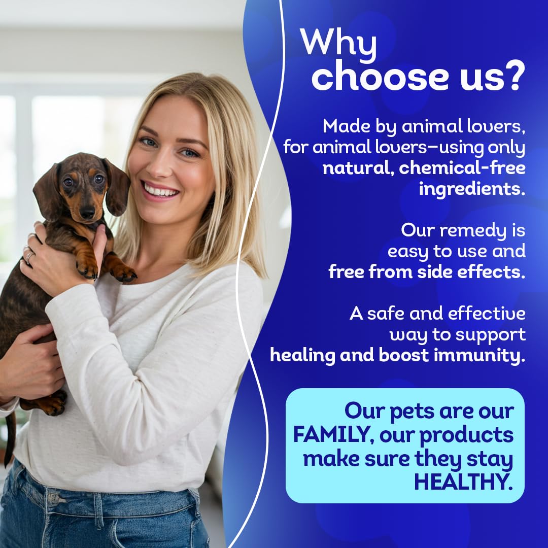 HealthyAnimals4Ever gluten-free preservative-free label communicates safety.
