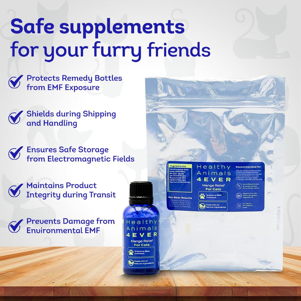 HealthyAnimals4Ever HA4E homeopathic-pellets-pack arrangement suggests simple daily wellness routine.