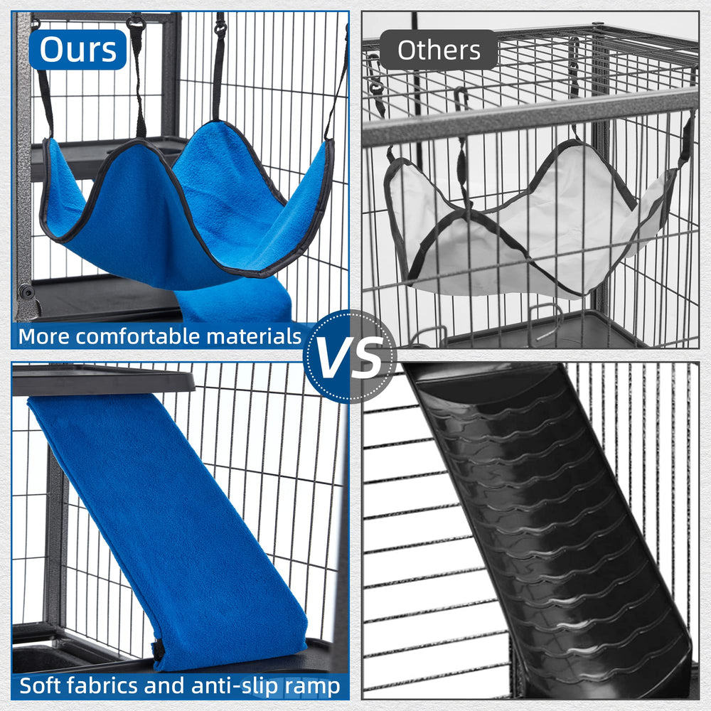 HABUTWAY spacious multi-level design supports climbing and daily activity.