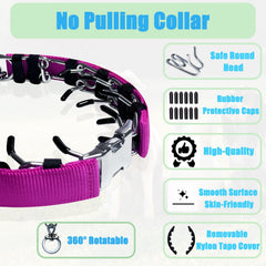 HAESINPA Prong Training Collar durable construction supports daily training sessions