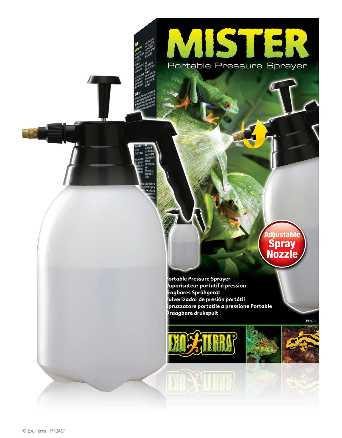 Hagen Exo Terra spray bottle with large reservoir for extended terrarium misting