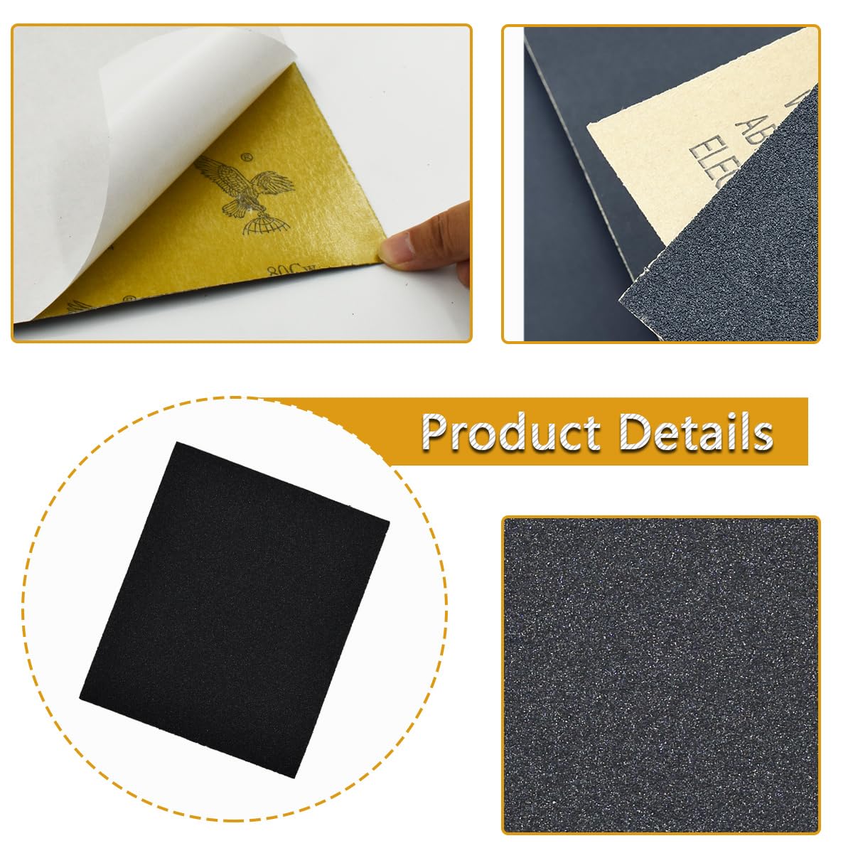HAISENGO value pack of nail-sanding sheets for regular paw upkeep
