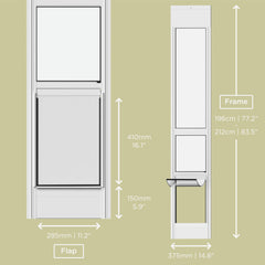 Hakuna Pets durable aluminum frame side angle emphasizes rust resistance