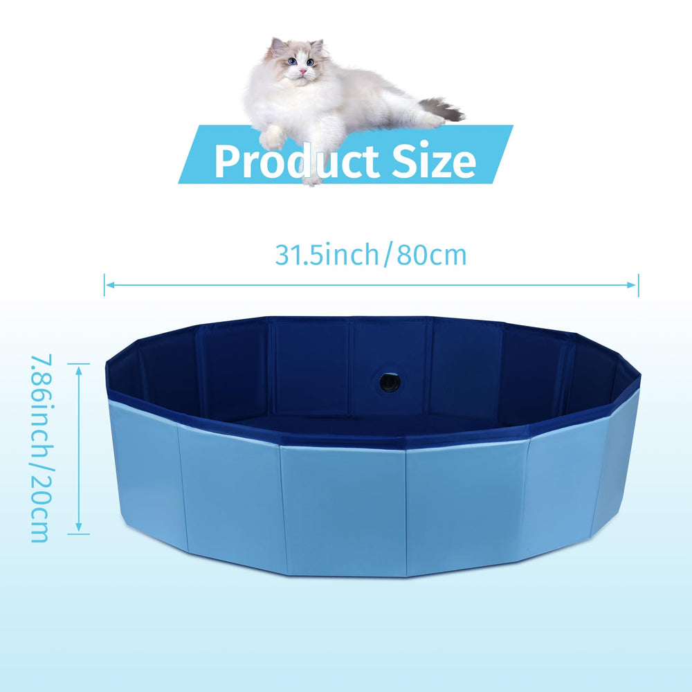 HALAGAS whelping pool for cats blue doubles as bath pool for soaking