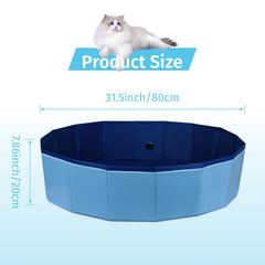 HALAGAS whelping pool for cats blue doubles as bath pool for soaking