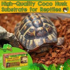 Halatool natural coconut husk substrate offers a safe, odor-free base.