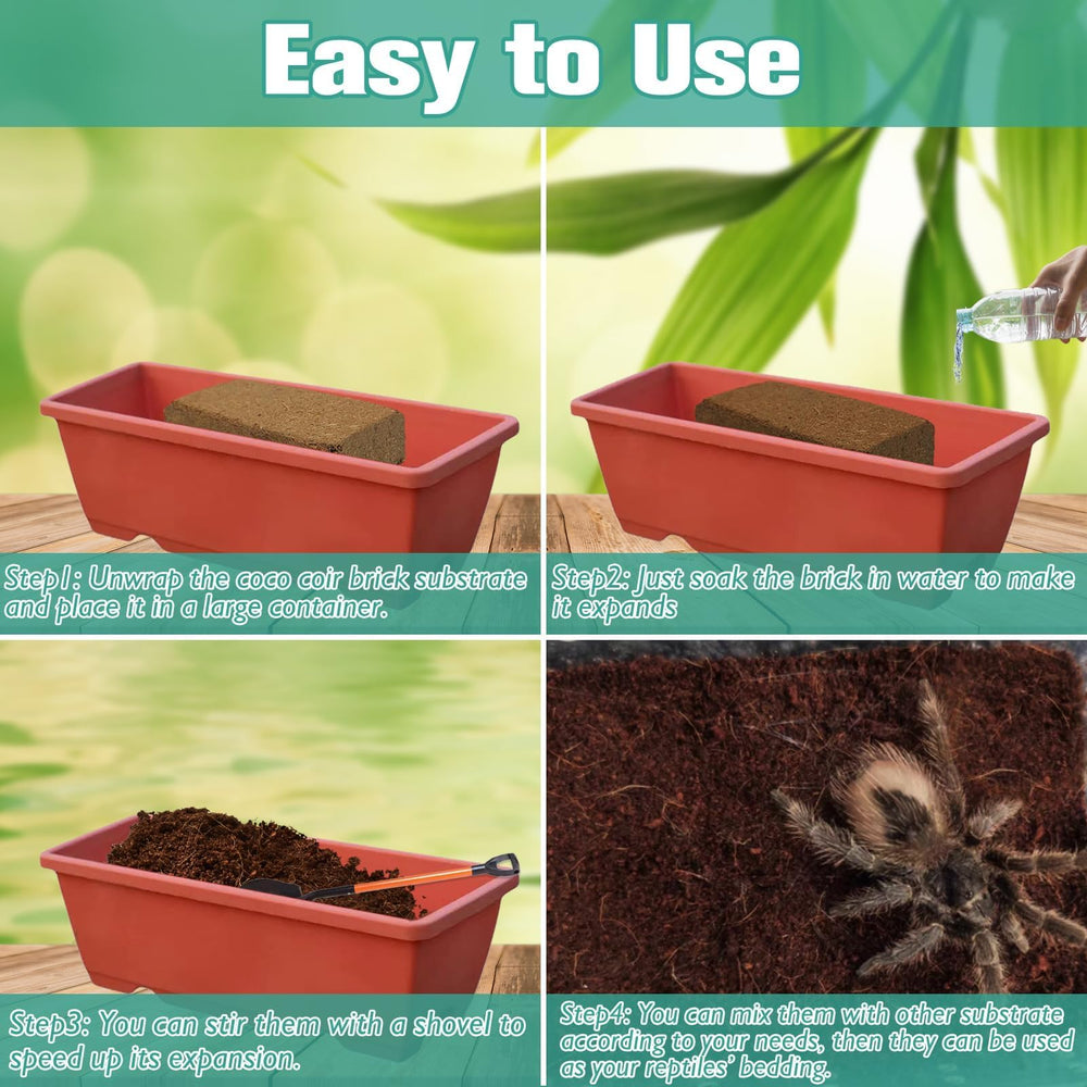 Halatool tarantula burrow substrate supports stable burrows and gentle handling