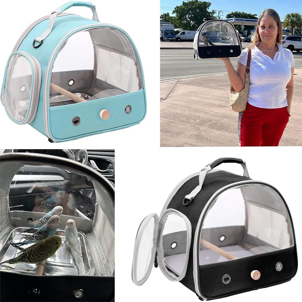 halinfer bird travel carrier collapsible design saves space during transport