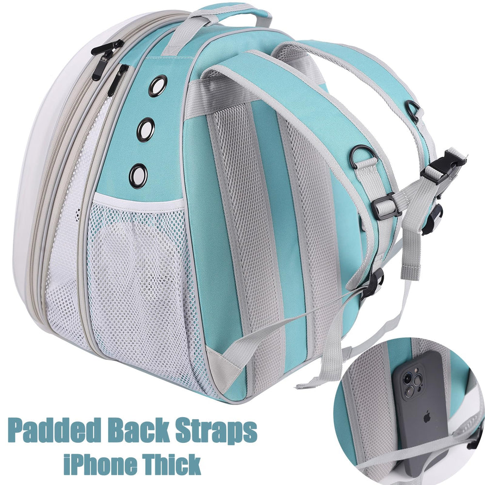 halinfer eco-friendly-materials cat-backpack highlights safe, non-toxic construction.