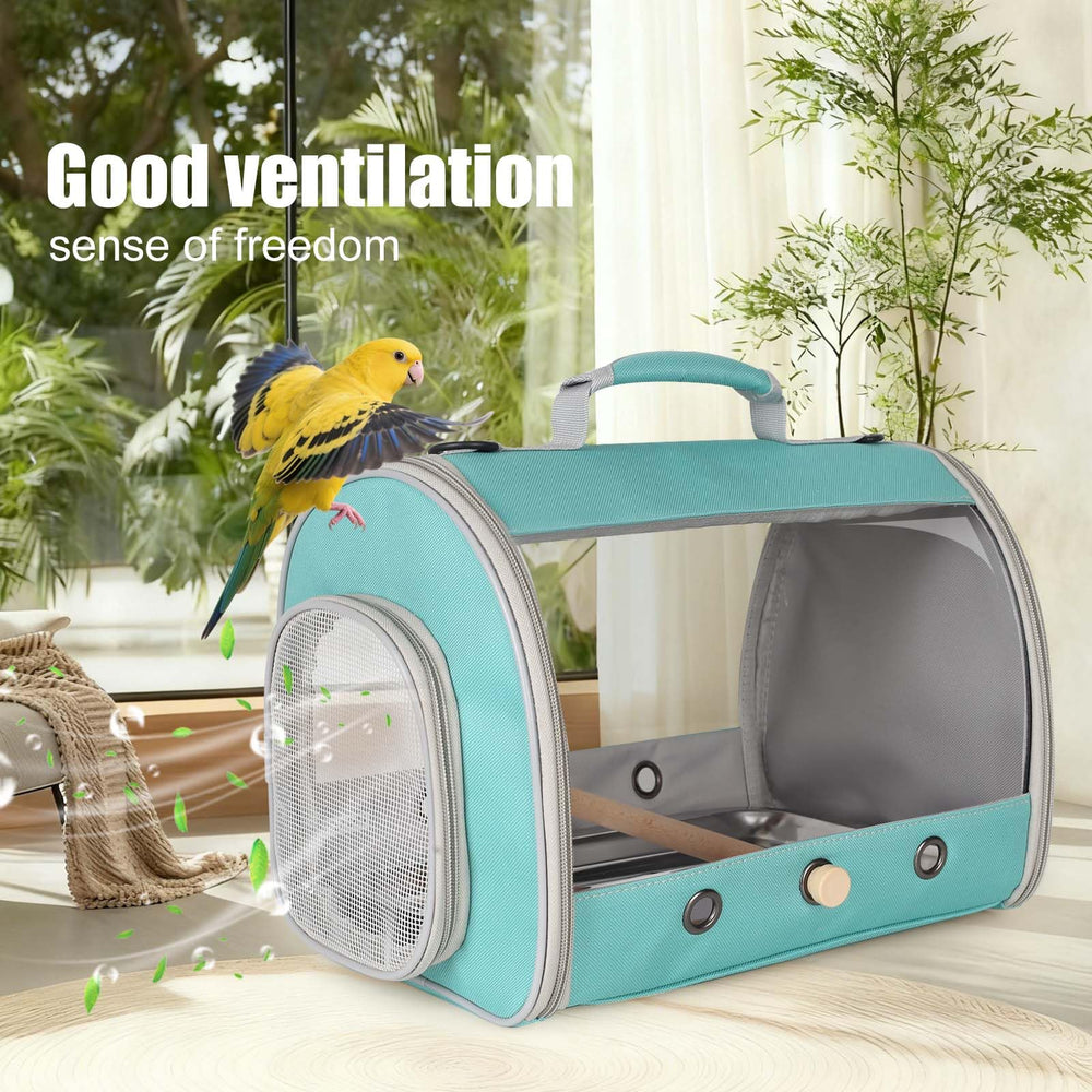 halinfer long-tail travel carrier vented sides promote airflow for comfortable travel.