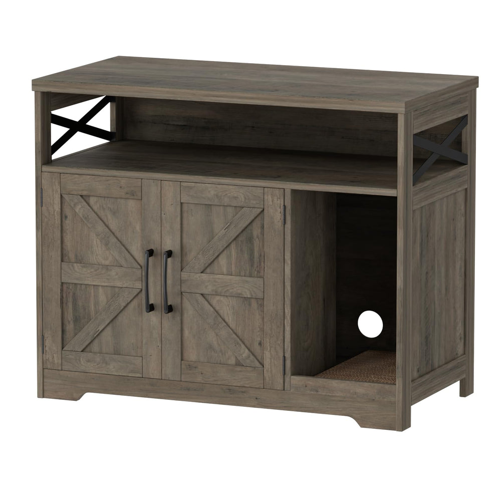 Halitaa cat litter box enclosure assembly included image shows quick setup with tools