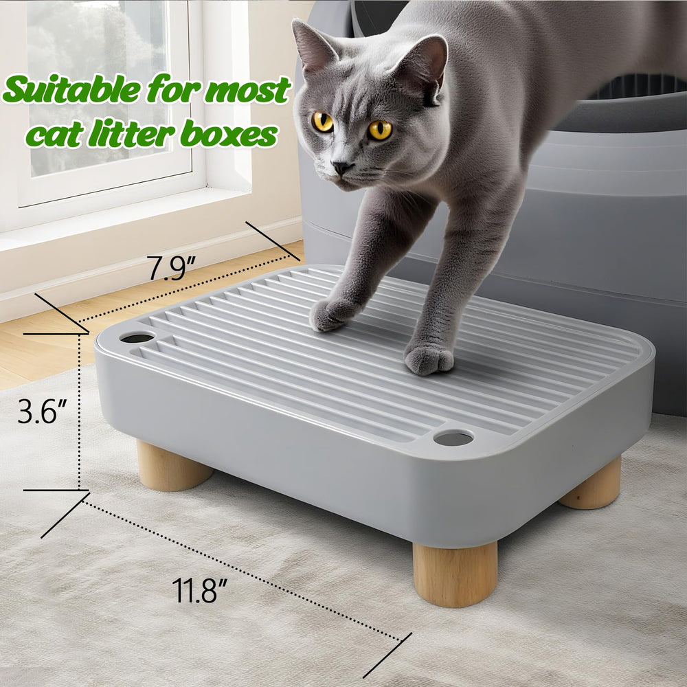 HALKYDY non-slip base provides stable, safe footing for playful cats