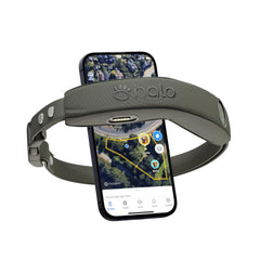 Halo Collar 4 front view in graphite, showing durable everyday wear.