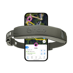 Halo Collar 5 main graphite design highlighting durable GPS fence for safer boundaries.