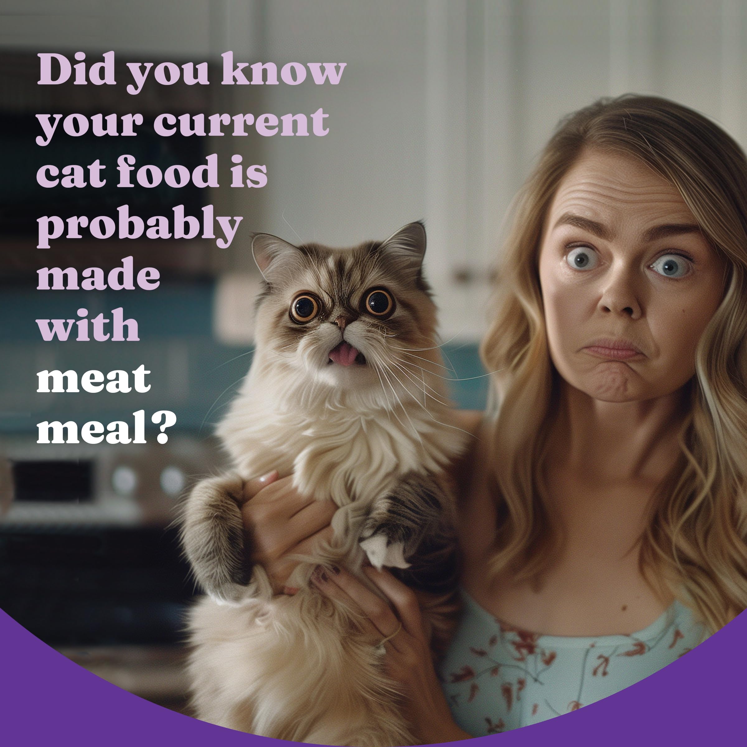 Halo Holistic kitten food DHA brain development may support cognitive growth potential