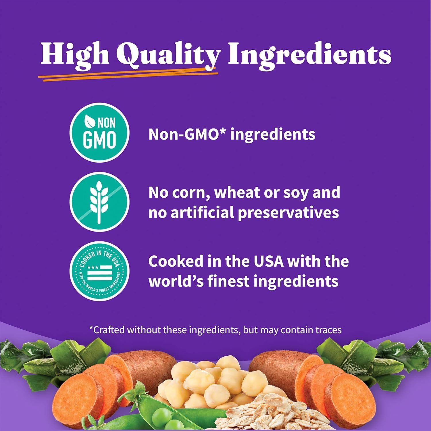 Halo Holistic Vegan Dog Food made in USA with premium ingredients.