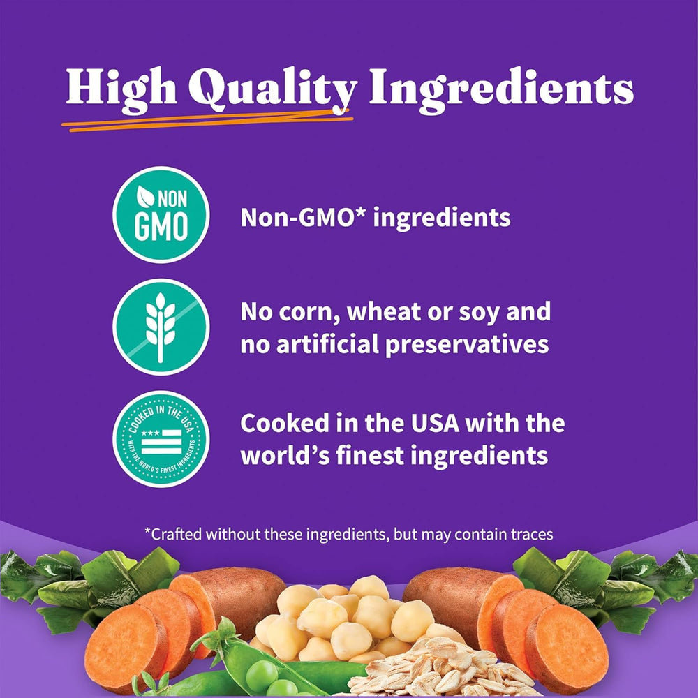 Halo Holistic Vegan Dog Food made in USA with premium ingredients.