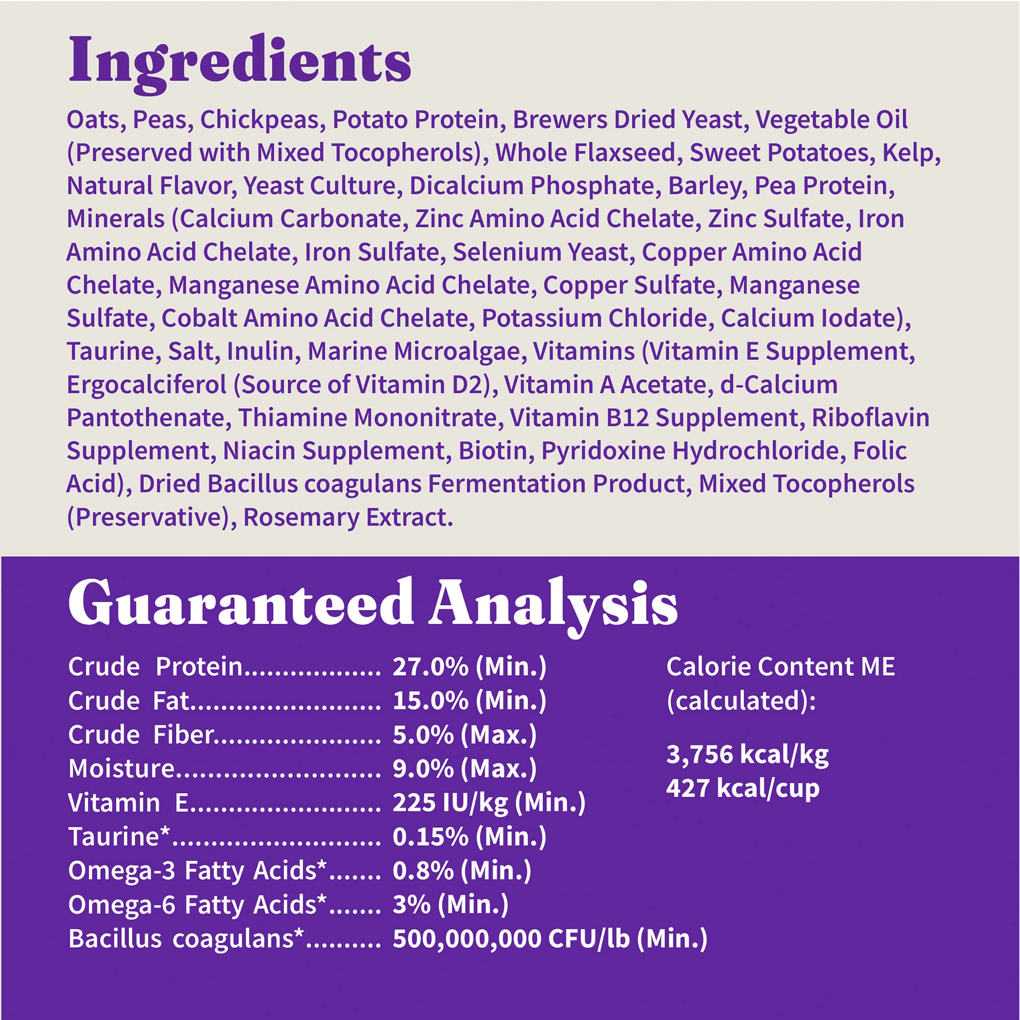 Halo Holistic Vegan Dog Food supports skin and coat with omega balance.