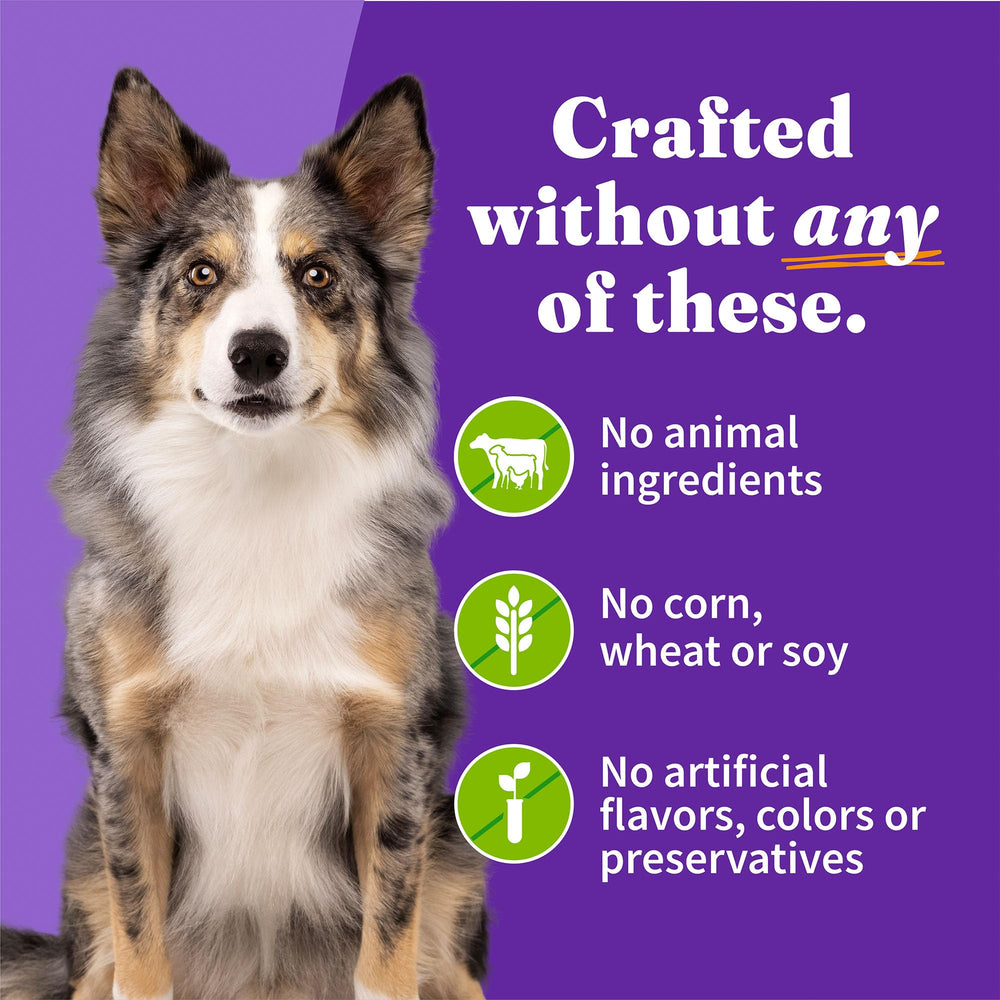 Halo non-GMO vegetables ensure wholesome ingredients in plant-based dog food