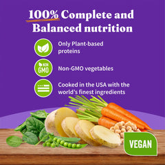 Halo plant-based pate texture suitable as complete meal or topper