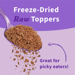 Halo Real Beef nutrition closeup highlights 99% beef and organs without fillers.