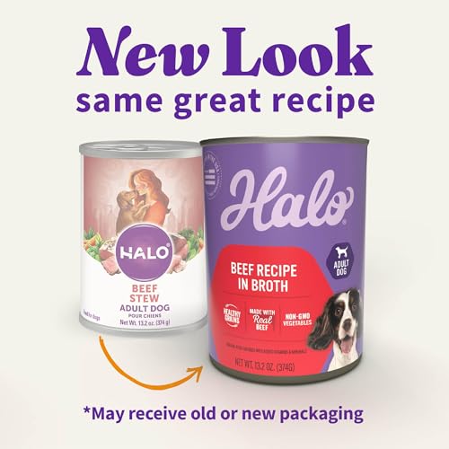 Halo beef stew open can ready to serve