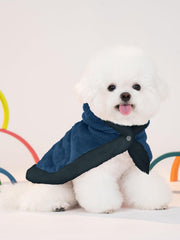 Haloumoning dog fleece hoodie velcro closure for easy on and off