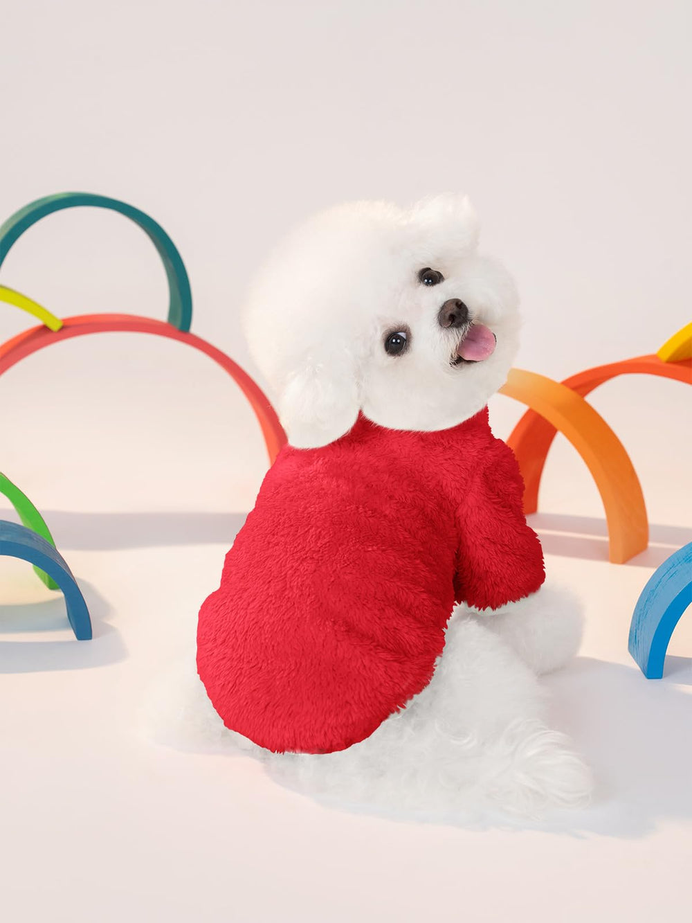 Haloumoning dogs fleece winter coat size guide and measurement tips