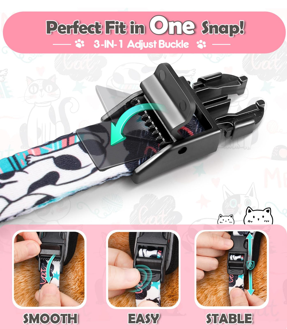 Halypet comfortable-soft-fabric keeps kitty comfy for longer outdoor wear