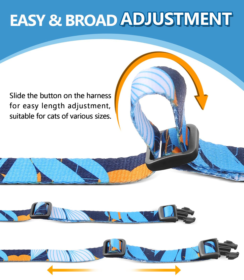 Halypet H300 Pro adjustable buckles show fit across cat sizes