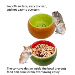 Hamiledyi arc-bottom design prevents spills during feeding