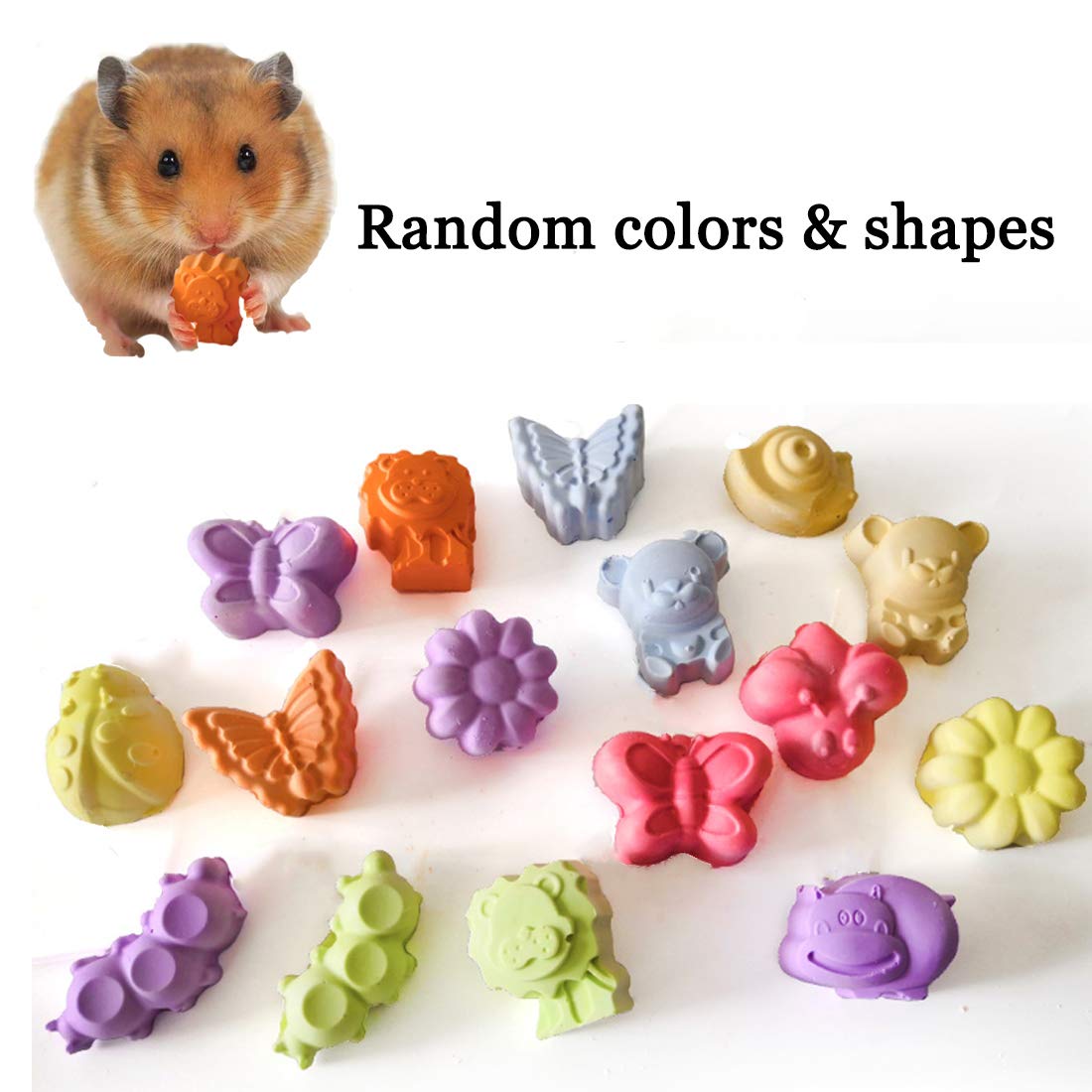 Hamiledyi bright colors help rotate toys to sustain pet interest.