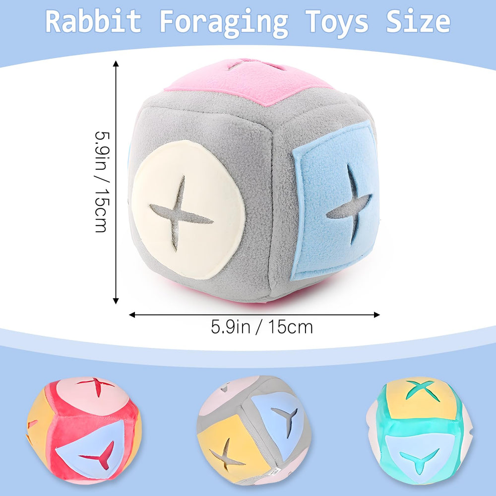 Hamiledyi snuffle ball treats dispenser close up highlights hidden snacks and engagement