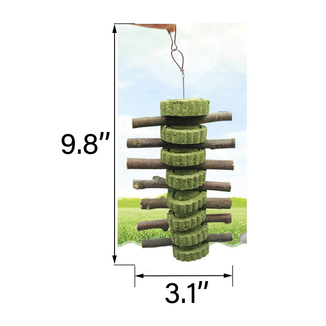 Hamiledyi compact chew sticks designed for small pet teeth maintenance.
