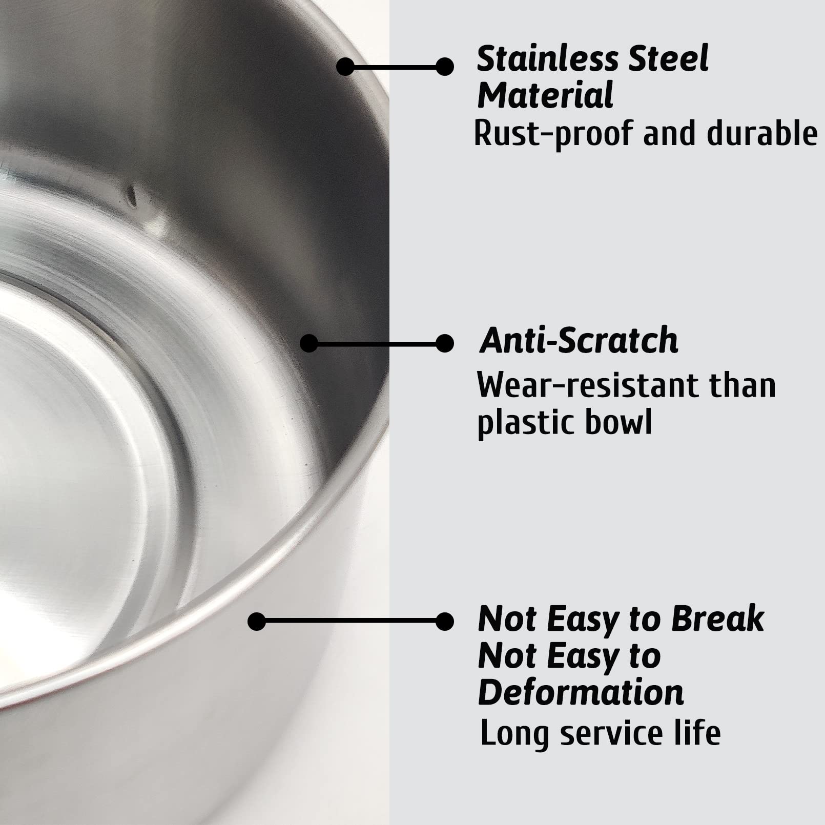 Hamiledyi dual-bowl set supports pets with separate water and food feeding.