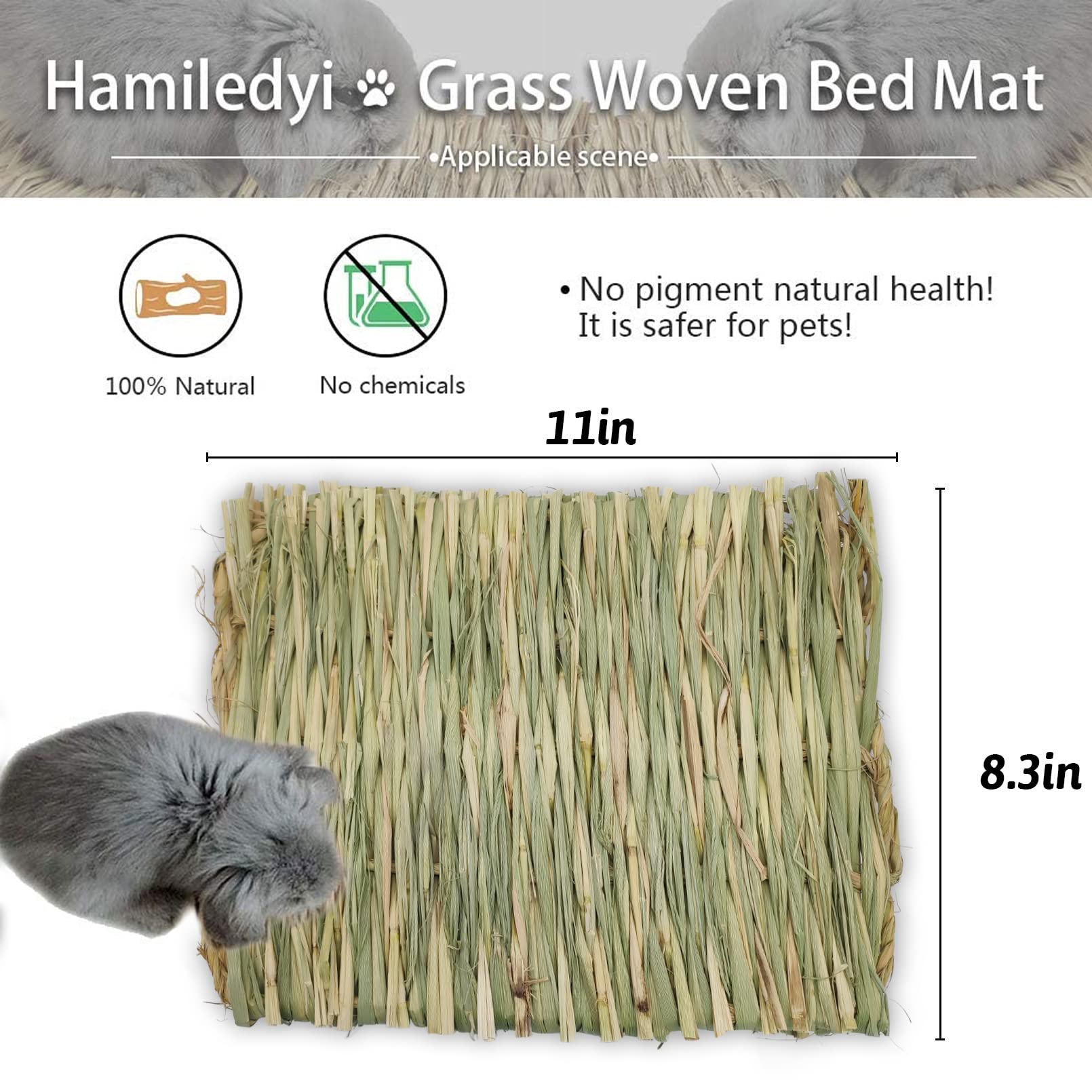 Hamiledyi foraging bird mats invite parrots to explore and peck safely.