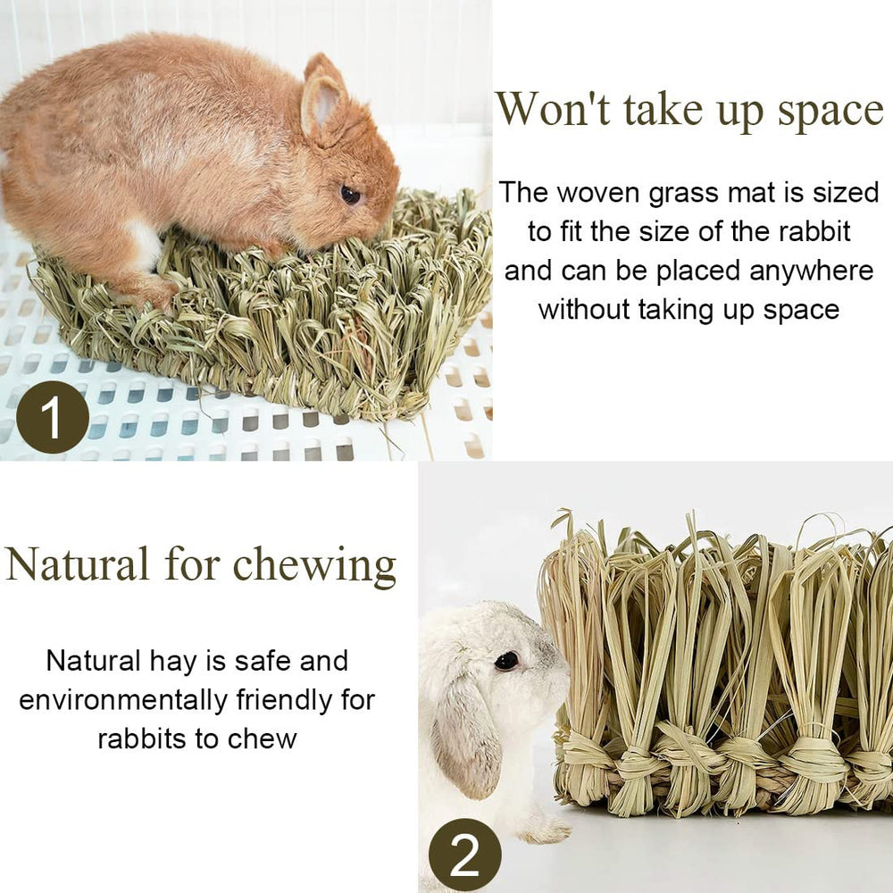 Hamiledyi guinea pig hay mat chew emphasizes safe gnawing and fiber-friendly activity.