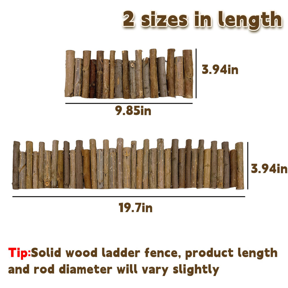 Hamiledyi hamster bridge 9-8x3-9in compact ladder for tight cages.