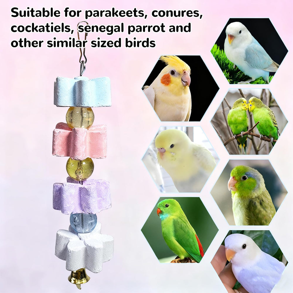 Hamiledyi hamster rabbit chew toy porous mineral stone for healthy gums