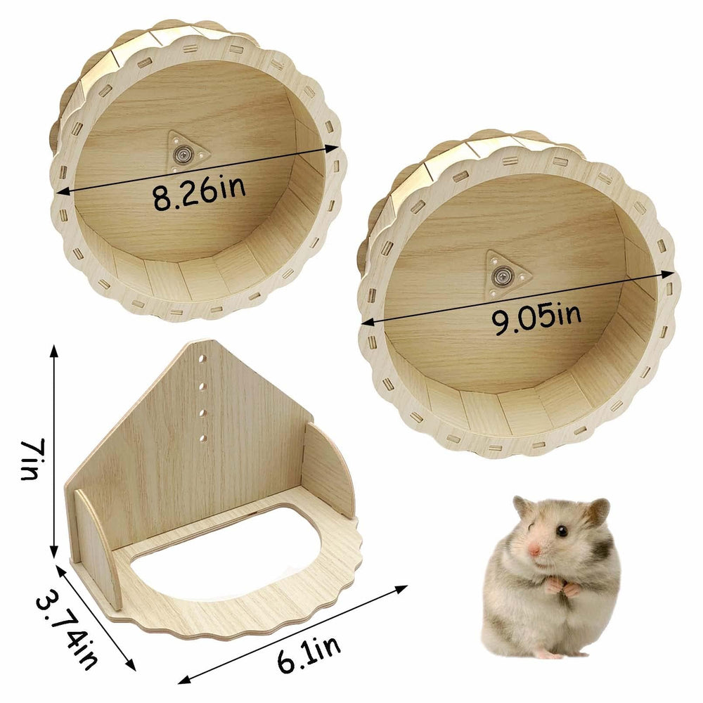 Hamiledyi hamster wheel base plate demonstrates durable stability for confident running.