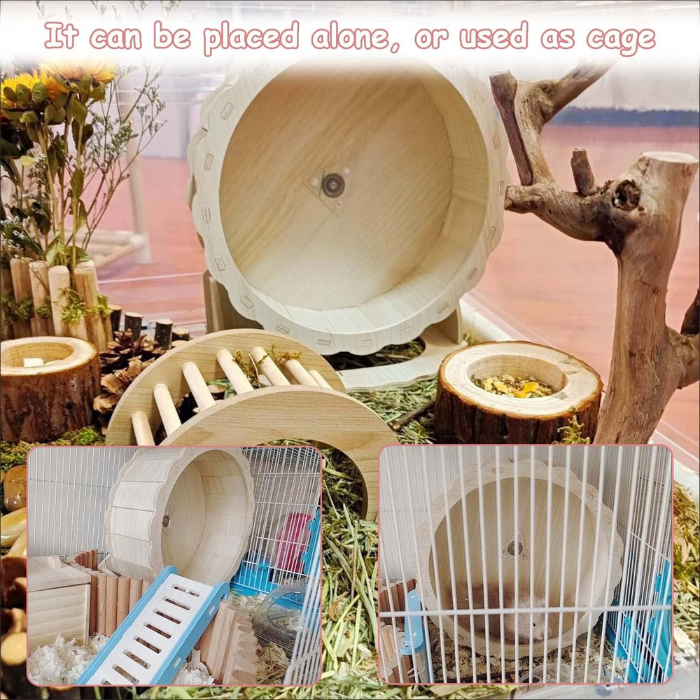 Hamiledyi wheel with noise-free bearings enables quiet nights for pets and owners.